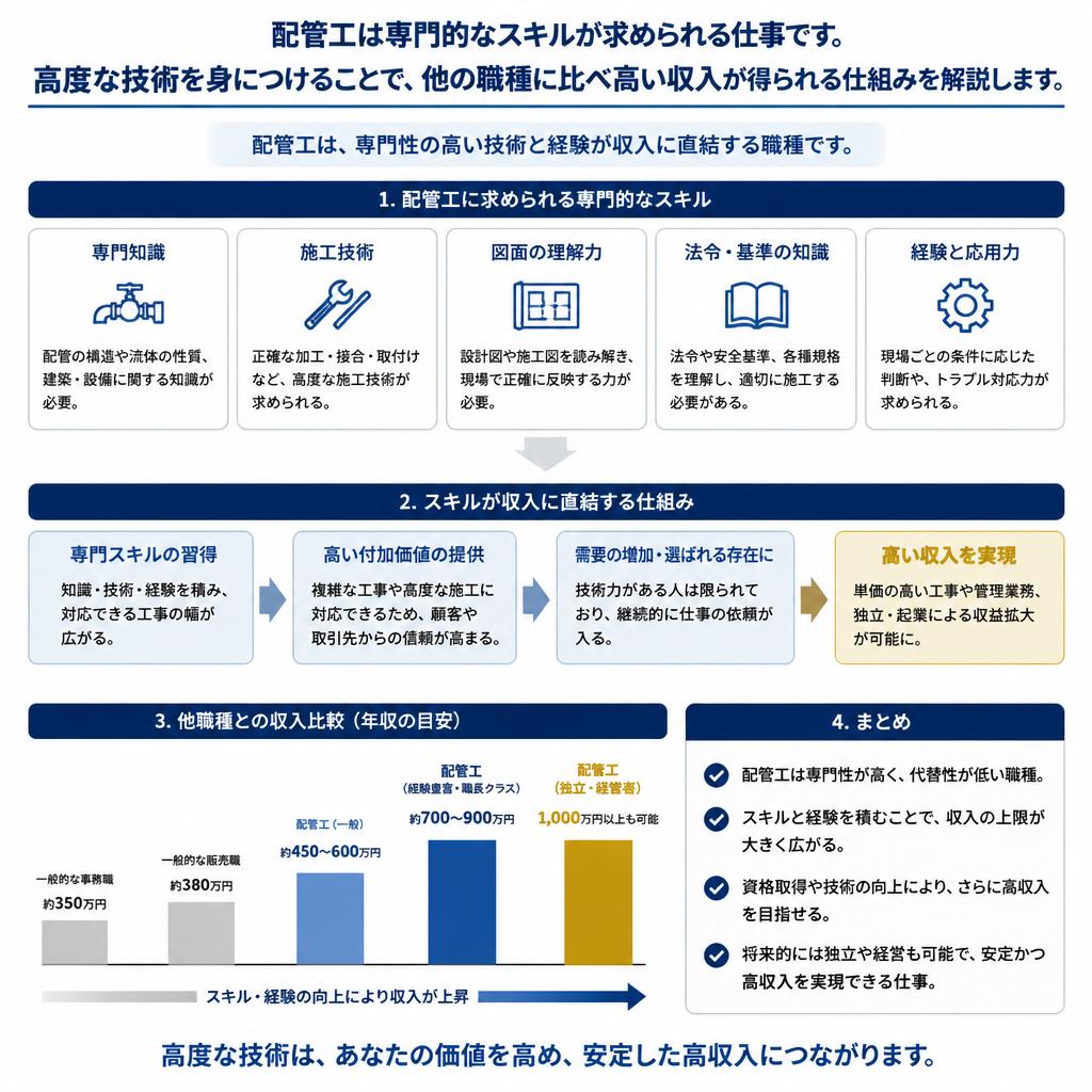 高収入が得られる理由